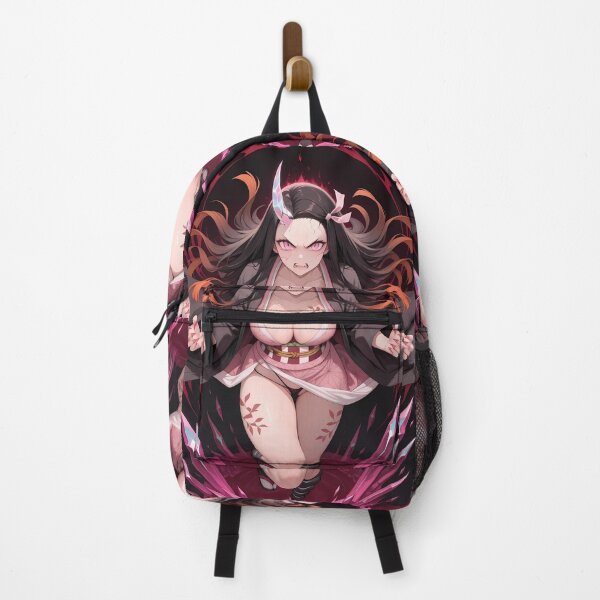 Item preview, Nezuko Kamado Kimetsu Dramatic Aura Power Neon Pink designed and sold by GABRIELMURPHY.