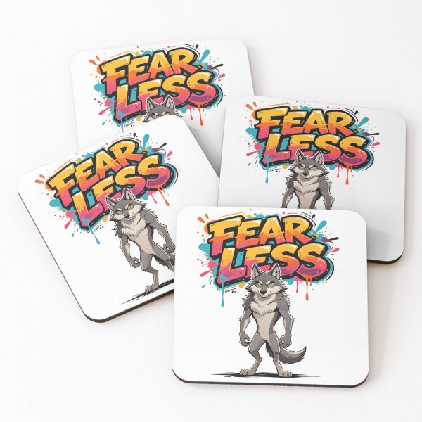 Item preview, Fearless Wolf Bold Statement designed and sold by LINSSEX Style • Urban & Sport Streetwear.
