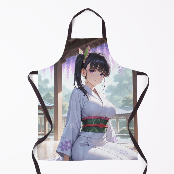 Item preview, Kanao Tsuyuri Demon Slayer Wisteria Garden Kimono Scene designed and sold by GABRIELMURPHY.