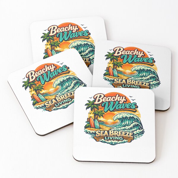 Item preview, Sea Breeze Living Beachy Waves designed and sold by DPBTees70.