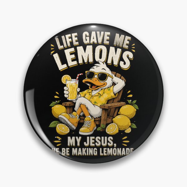 Item preview, Life Gave Me Lemons My Jesus He Be Making Lemonade Goose designed and sold by OlakunleOloroz.
