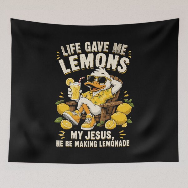 Item preview, Life Gave Me Lemons My Jesus He Be Making Lemonade Goose designed and sold by OlakunleOloroz.
