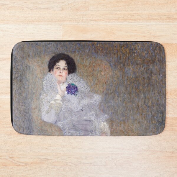 Item preview, Lady in Lavender Lace Dress Portrait designed and sold by artofuniverse.