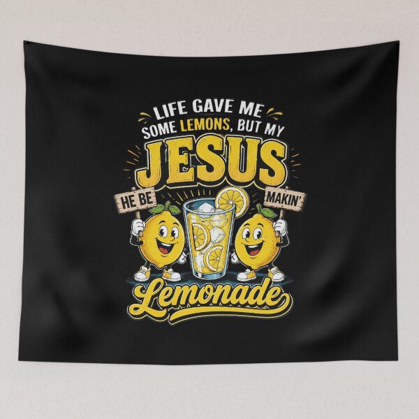 Item preview, Life Gave Me Some Lemons But My Jesus He Be Makin Lemonade designed and sold by OlakunleOloroz.