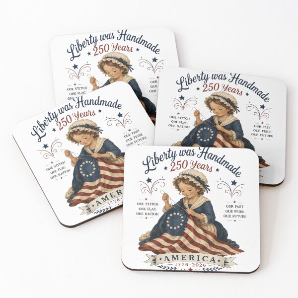 Item preview, America 250 Years Liberty Was Handmade Vintage Betsy Ross 1776 To 2026 designed and sold by ObukiLantara.