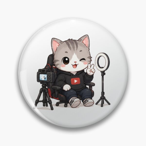 Item preview, Cute Cat Streamer with Camera and Ring Light designed and sold by  Cat Lady.