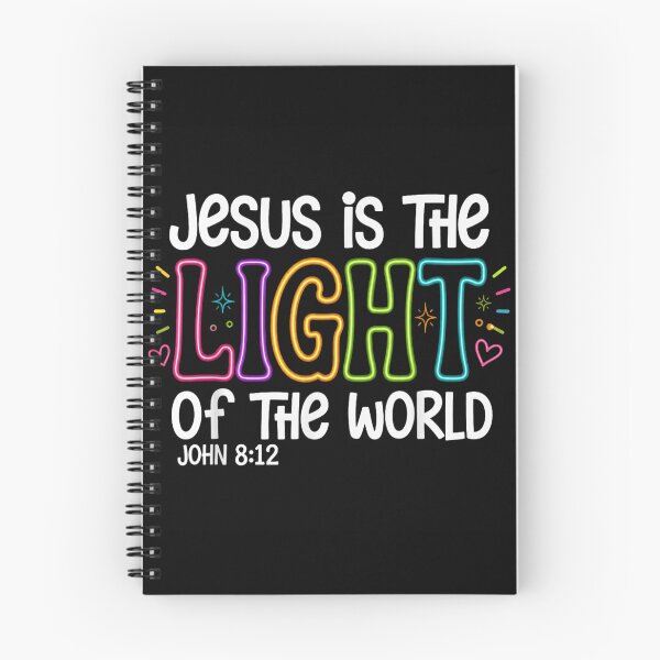 Item preview, Jesus Is The Light Of The World John 8 12 Colorful Christian designed and sold by ObukiLantara.