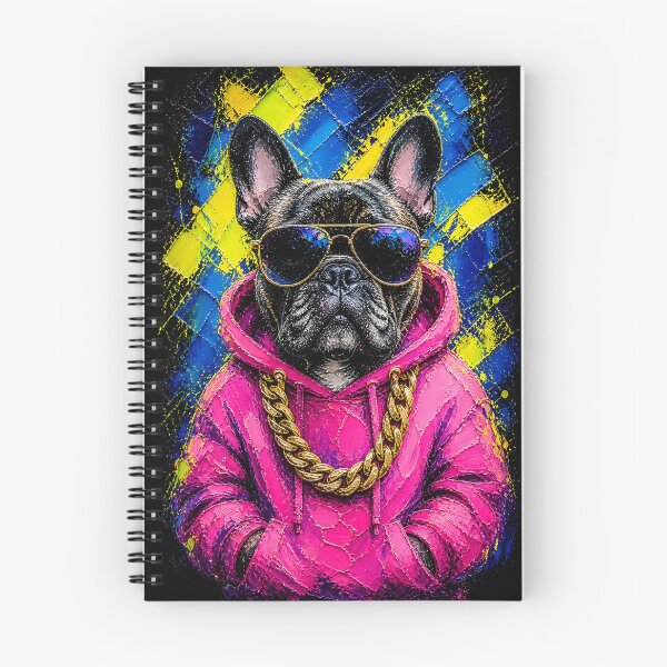 Item preview, Cool Hip Hop French Bulldog Dark Art designed and sold by Vista Atelier.