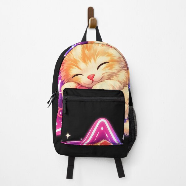 Item preview, Illustrated Neon Star Kitten – Cute Futuristic Cat Art designed and sold by Neo Tokio.