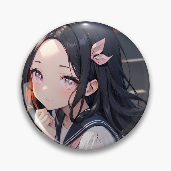 Item preview, Nezuko Kamado Demon Slayer Shy Street Sakura Petals designed and sold by Williamhallano.