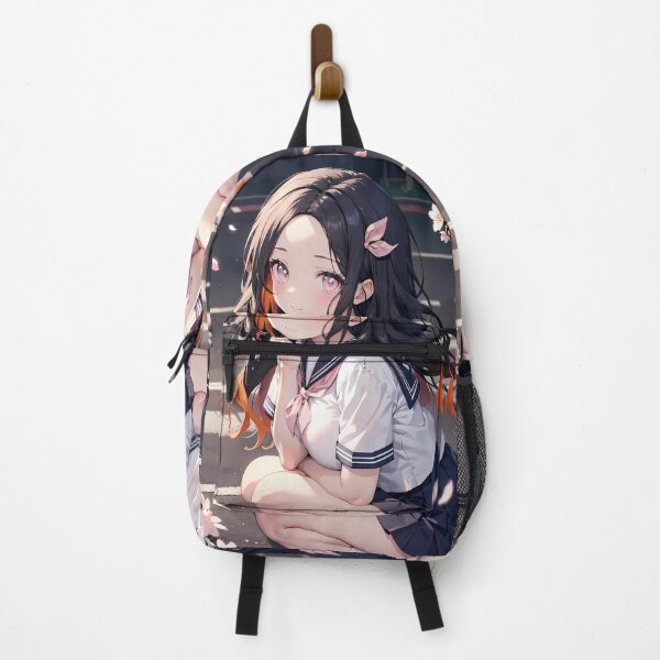 Item preview, Nezuko Kamado Demon Slayer Shy Street Sakura Petals designed and sold by Williamhallano.