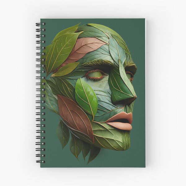 Item preview, Leaf Mask Portrait designed and sold by Ambroa Stuff.