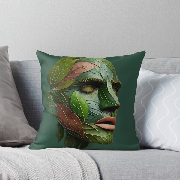 Item preview, Leaf Mask Portrait designed and sold by Ambroa Stuff.