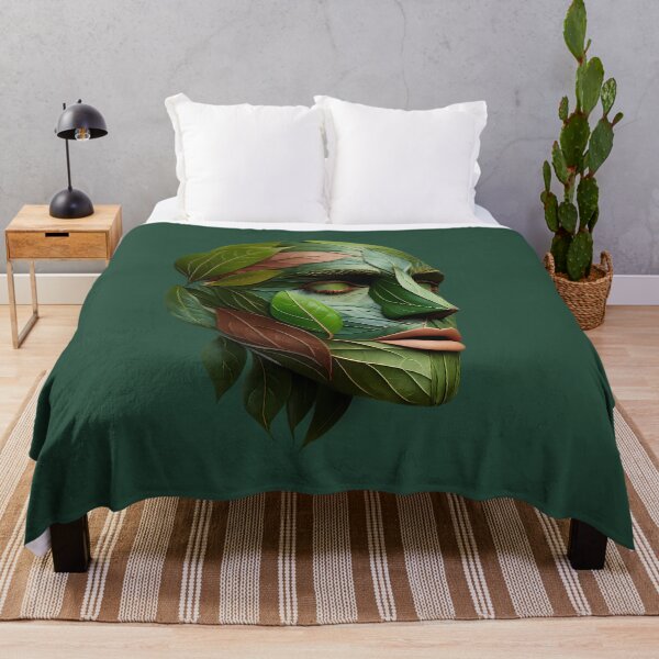 Item preview, Leaf Mask Portrait designed and sold by Ambroa Stuff.