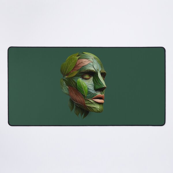 Item preview, Leaf Mask Portrait designed and sold by Ambroa Stuff.