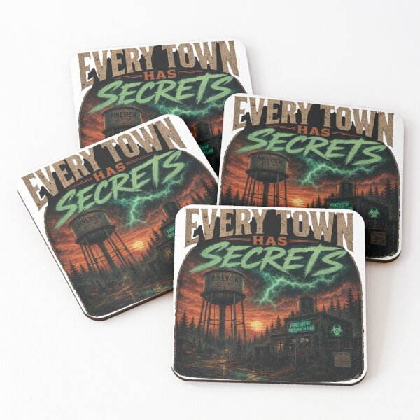 Item preview, Every Town Has a Secret | Retro Mystery Adventure Shirt designed and sold by rushaib.