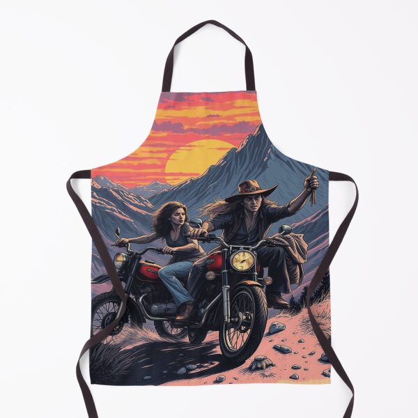 Item preview, Mountain Sunset Riders in Peter Max Freedom Vibes designed and sold by FotoworldEdel.