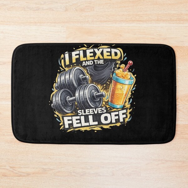Item preview, I Flexed And The Sleeves Fell Off Funny Gym Workout Graphic Gift designed and sold by Digistore1221.