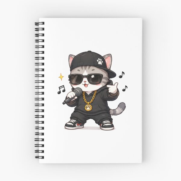 Item preview, Cute Rapper Cat with Gold Chain designed and sold by  Cat Lady.