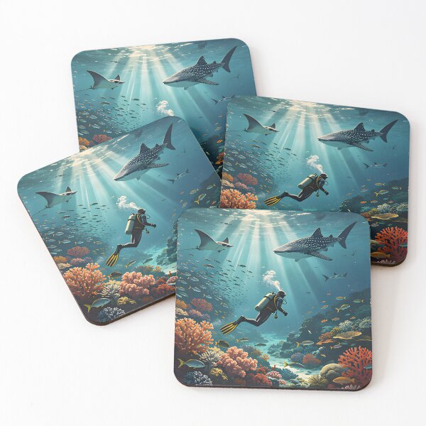 Item preview, Retro tropical sunset of Richelieu Rock designed and sold by Spirit of Siam.