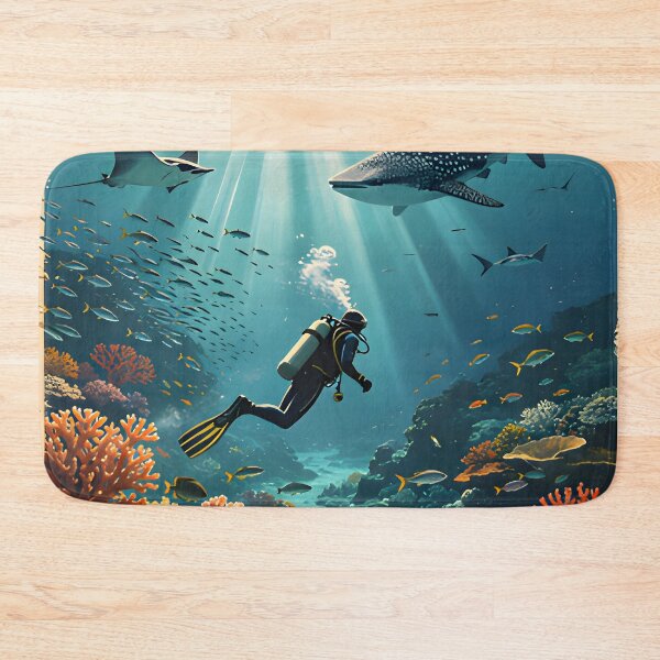 Item preview, Retro tropical sunset of Richelieu Rock designed and sold by Spirit of Siam.