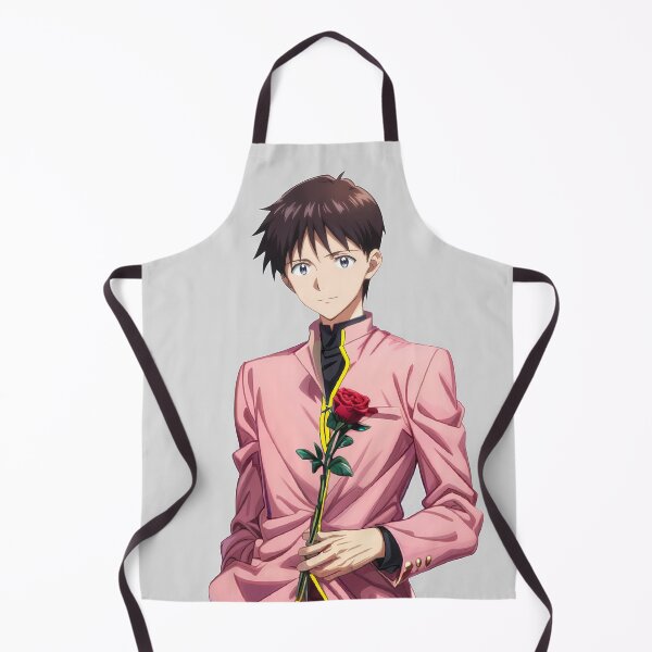 Item preview, Shinji Ikari Neon Genesis Evangelion Rose Portrait designed and sold by Williamhallano.