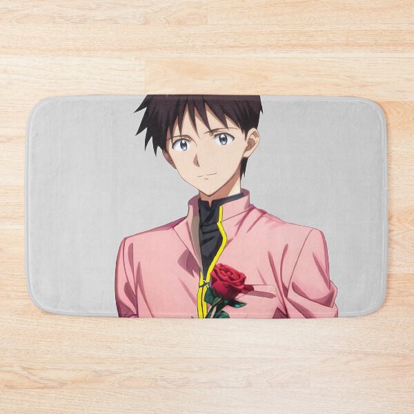 Item preview, Shinji Ikari Neon Genesis Evangelion Rose Portrait designed and sold by Williamhallano.