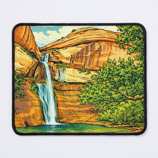 Item preview, Calf Creek Falls (Utah) designed and sold by yunamaliskova.