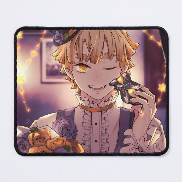 Item preview, Zenitsu Agatsuma kimetsu no yaiba Elegant Bouquet Sparkle designed and sold by Williamhallano.