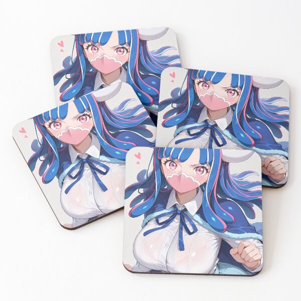 Item preview, Ulti One Piece Cute Masked Closeup With Blue Cape designed and sold by Williamhallano.