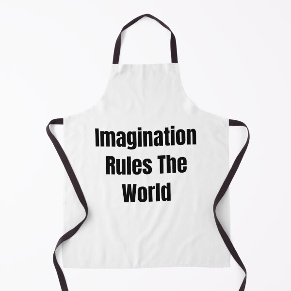 Item preview, Imagination Rules The World (Black Text) designed and sold by QuoteeApparel.
