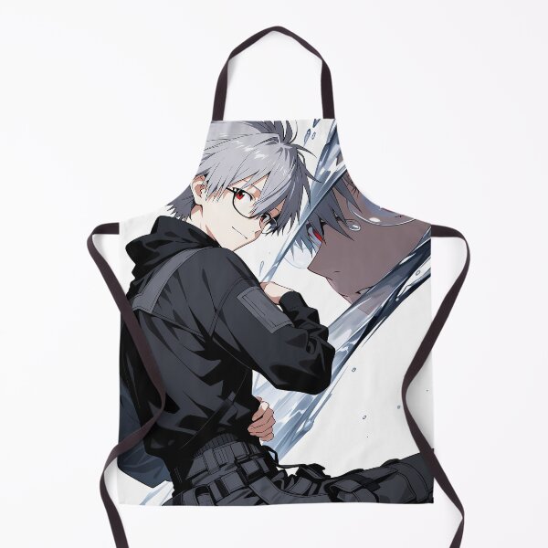 Item preview, Kaworu Nagisa Neon Genesis Evangelion Futuristic Black Outfit designed and sold by Williamhallano.
