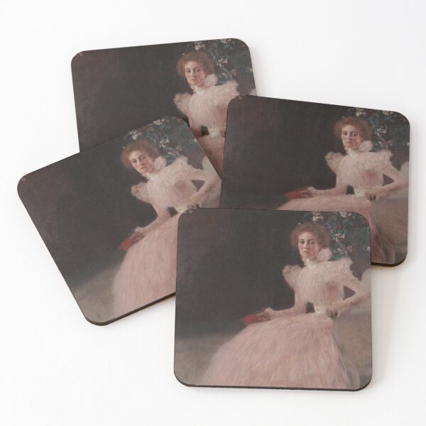 Item preview, Elegant Lady in Pink Gown Portrait designed and sold by artofuniverse.
