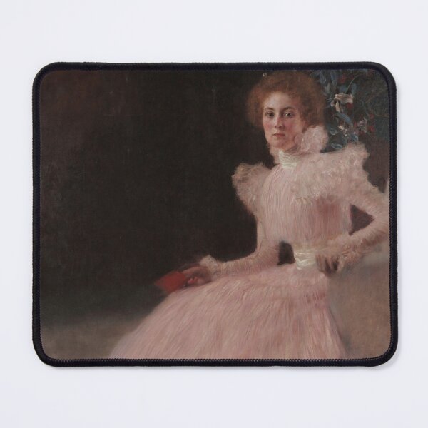 Item preview, Elegant Lady in Pink Gown Portrait designed and sold by artofuniverse.