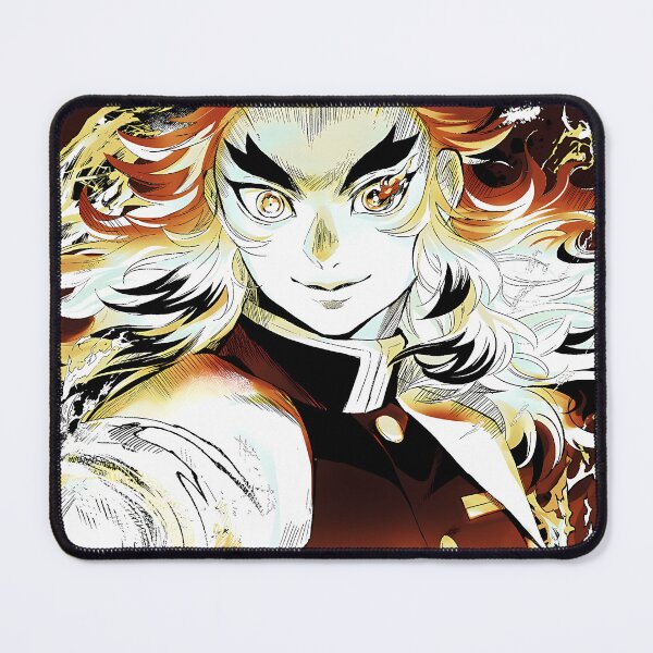 Item preview, Kyojuro Rengoku Demon Slayer Fiery Portrait designed and sold by Williamhallano.