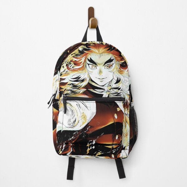 Item preview, Kyojuro Rengoku Demon Slayer Fiery Portrait designed and sold by Williamhallano.
