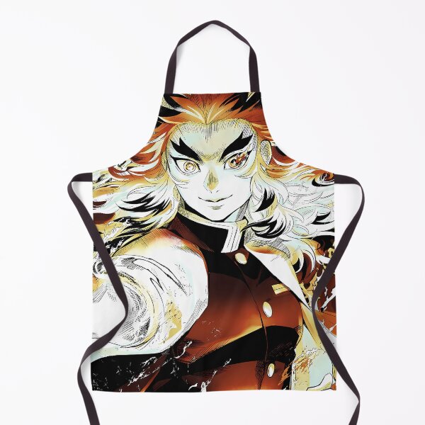 Item preview, Kyojuro Rengoku Demon Slayer Fiery Portrait designed and sold by Williamhallano.
