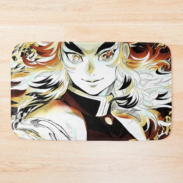 Item preview, Kyojuro Rengoku Demon Slayer Fiery Portrait designed and sold by Williamhallano.