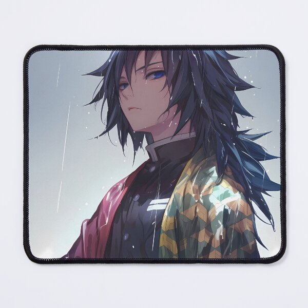 Item preview, Giyu Tomioka Demon Slayer Calm Rain Resolve designed and sold by Williamhallano.