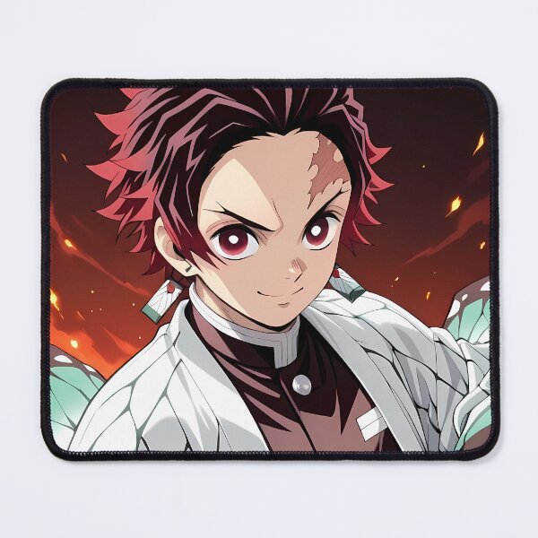 Item preview, Tanjiro Kamado Demon Slayer Fiery Heroic Pose designed and sold by Williamhallano.