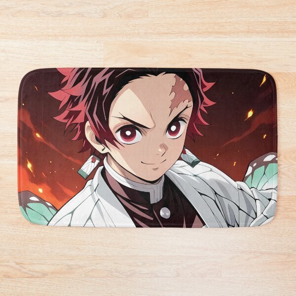 Item preview, Tanjiro Kamado Demon Slayer Fiery Heroic Pose designed and sold by Williamhallano.