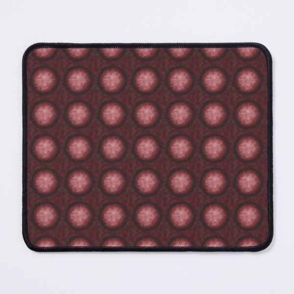 Item preview, Pattern with geometrically arranged balls of burgundy color designed and sold by Cherevan.