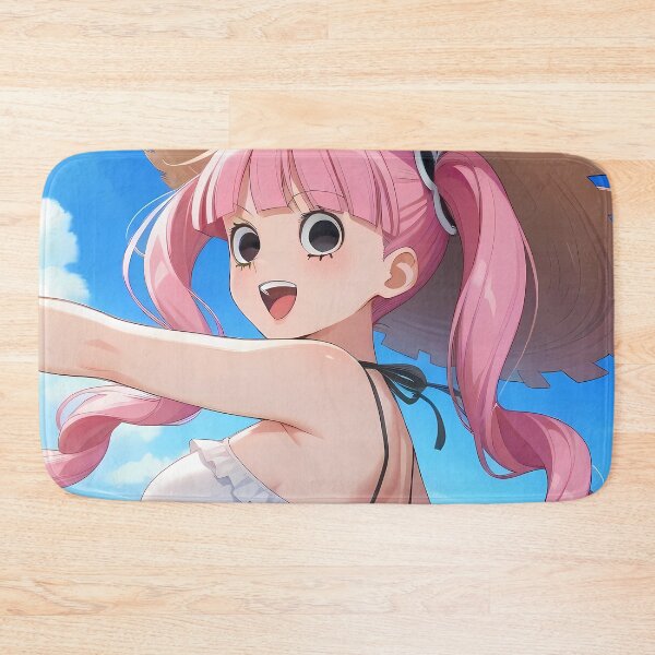 Item preview, Perona One Piece Summer Hat Ocean Pink Hair designed and sold by Williamhallano.
