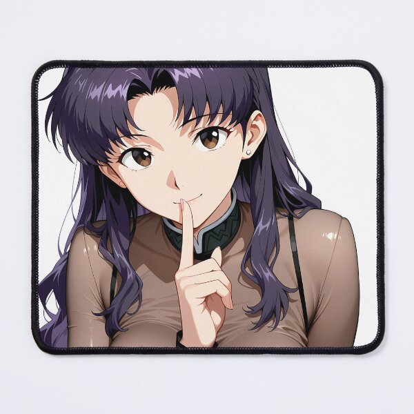 Item preview, Misato Katsuragi Neon Genesis Evangelion Secret Smile Fashion Pose designed and sold by Williamhallano.