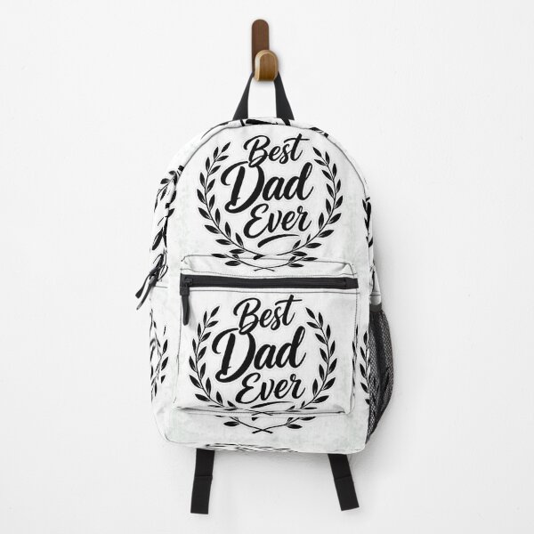 Item preview, Elegant Best Dad Ever Script with Laurel Wreath | Dad Gift designed and sold by MedRoh.