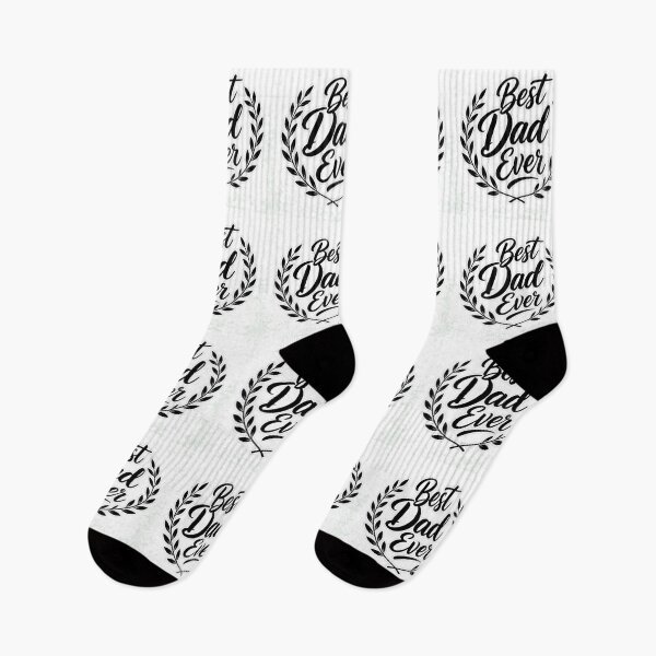 Item preview, Elegant Best Dad Ever Script with Laurel Wreath | Dad Gift designed and sold by MedRoh.