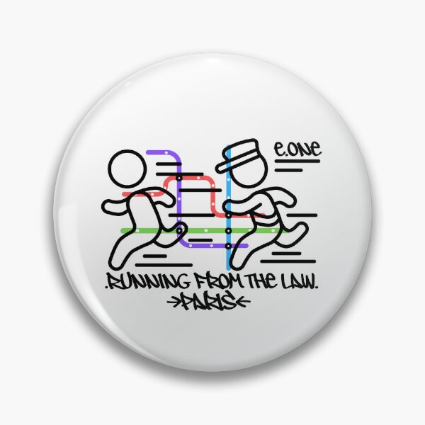 Item preview, Running From The Law — Paris Metro Banlieue designed and sold by ENDTOENDSTORE.
