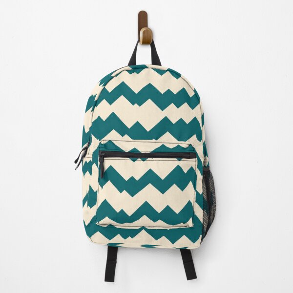 Item preview, Mountain Zigzag Teal Cream Minimal Seamless Pattern designed and sold by Inkworksbyshery.