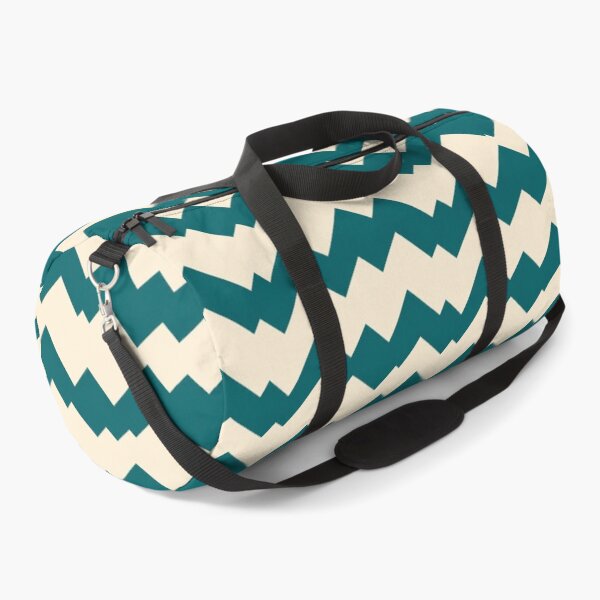 Item preview, Mountain Zigzag Teal Cream Minimal Seamless Pattern designed and sold by Inkworksbyshery.