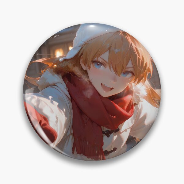 Item preview, Asuka Neon Genesis Evangelion Snowball Attack Winter Rush designed and sold by Williamhallano.